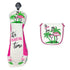 Giggle Golf Flamingos Golf Club Cover Set - Mallet Putter Cover & Utility Club Cover