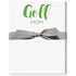 Golf Mom Notepad, 50 sheets of white (not lined) paper