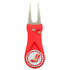 Giggle Golf Bling Red High Heels Ball Marker On A Plastic, Red, Divot Repair Tool