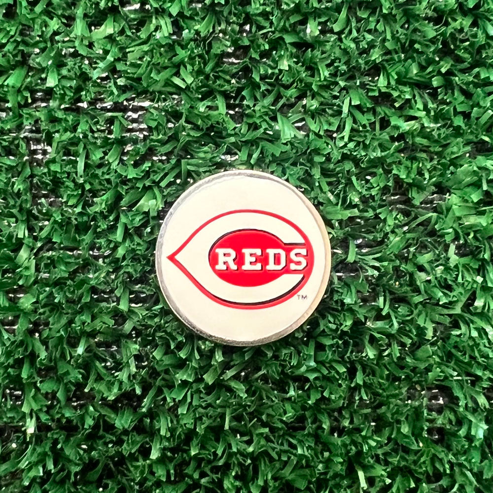 Cincinnati Reds Single Sided Ball Marker Only