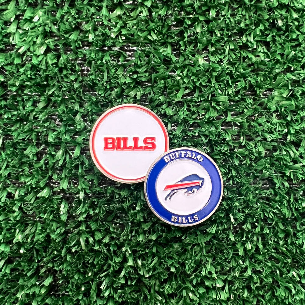 Buffalo Bills Double Sided Ball Marker Only