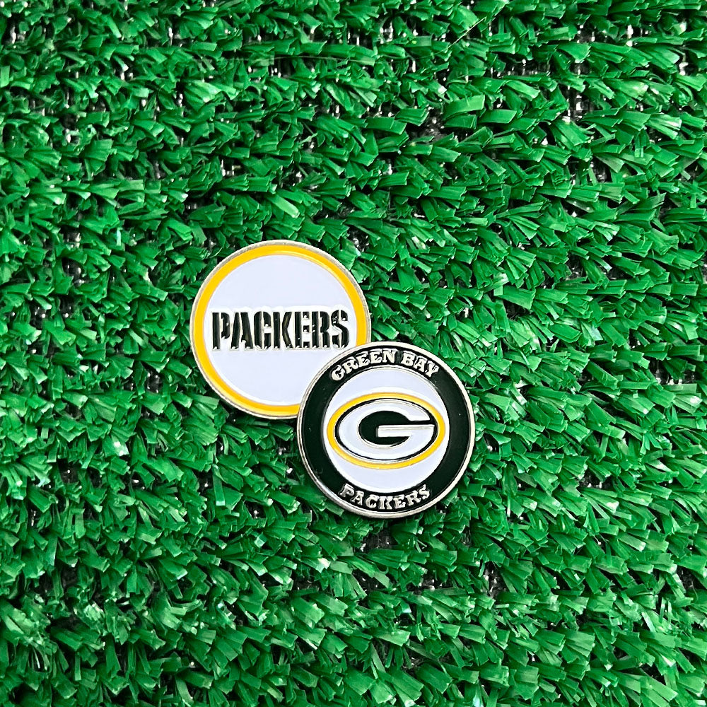 Green Bay Packers Double Sided Ball Marker Only