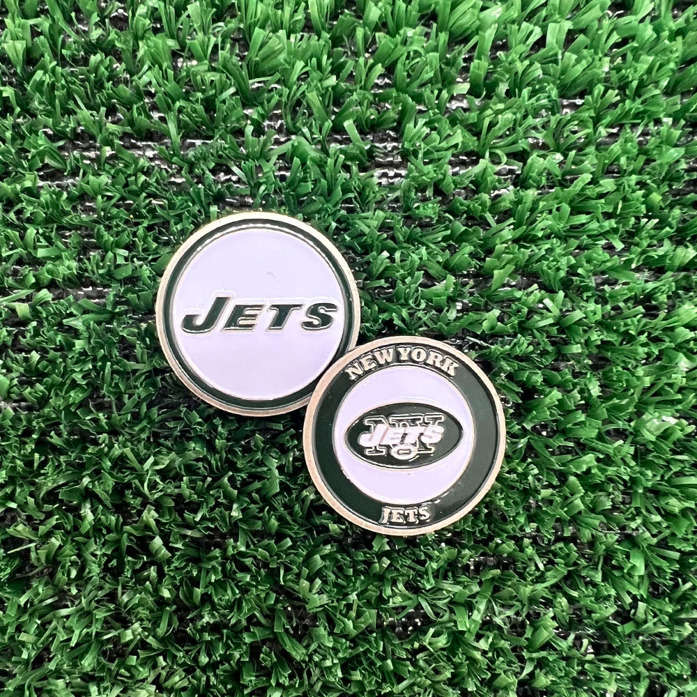 New York Jets Double Sided Ball Marker Only
