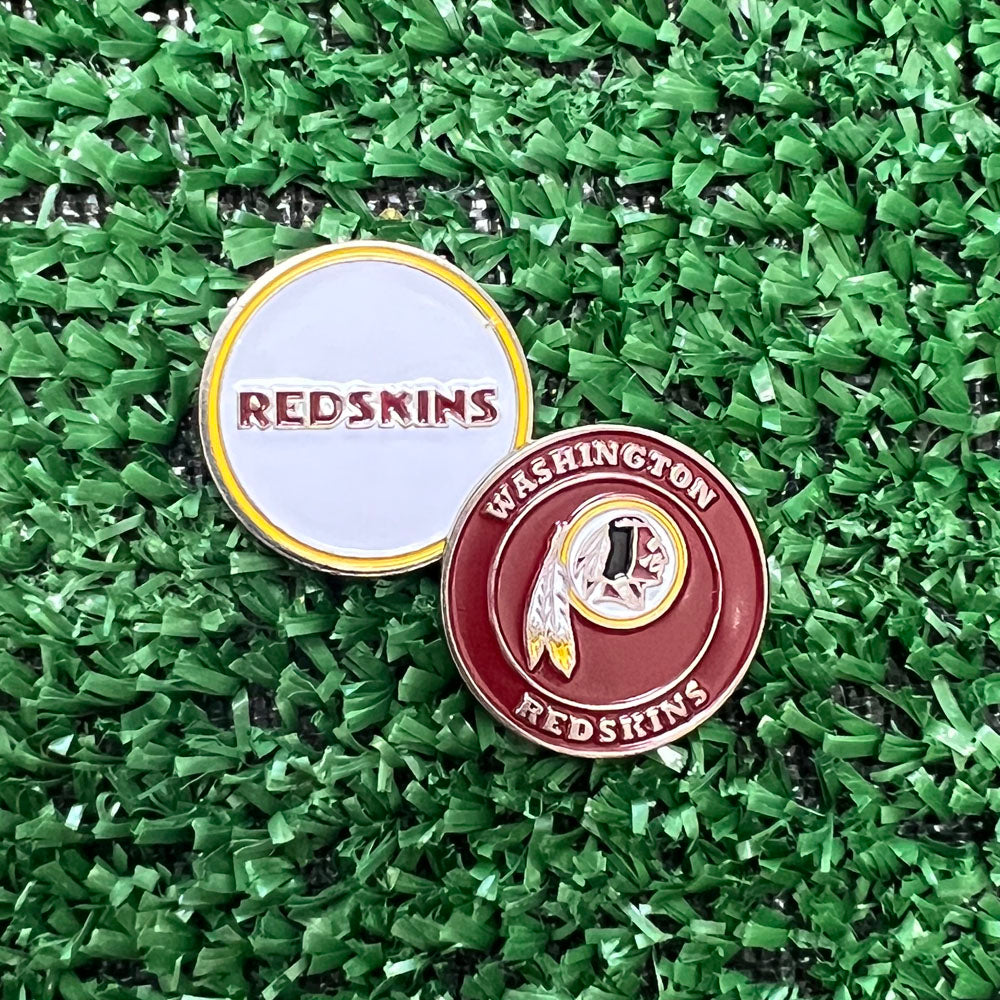 Washington Redskins Double Sided Ball Marker Only