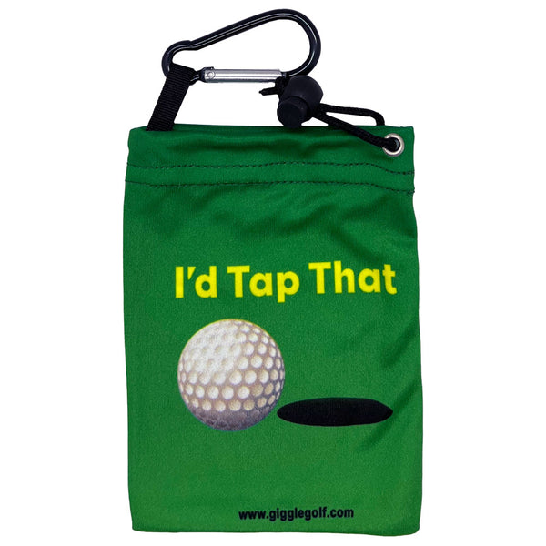 I'd Tap That Golf Tee Bag