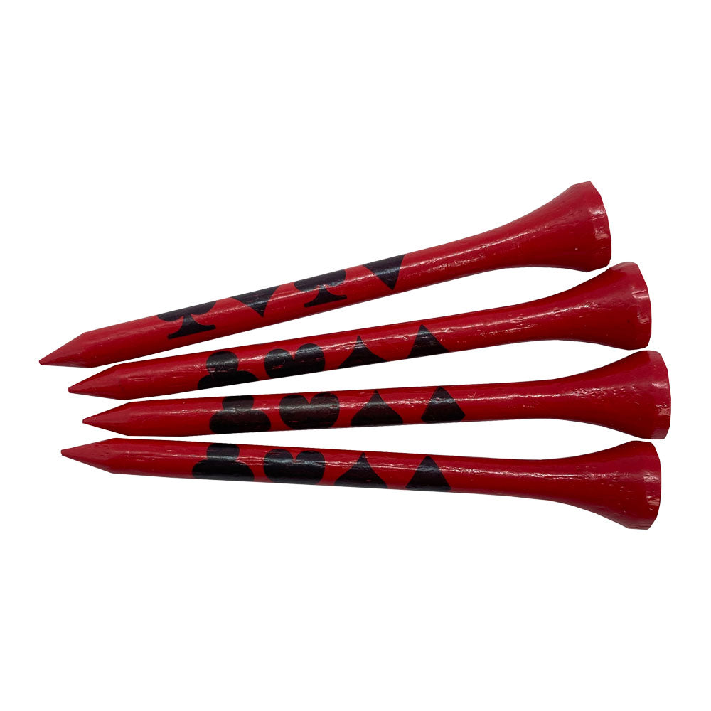 Giggle Golf Poker Tees (Diamond, Heart, Spade and Club)
