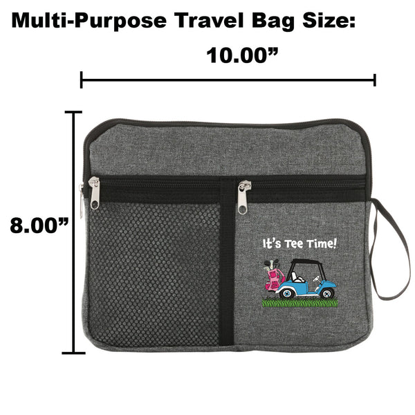 Giggle Golf It's Tee Time Multi-Purpose Travel Bag Size 8