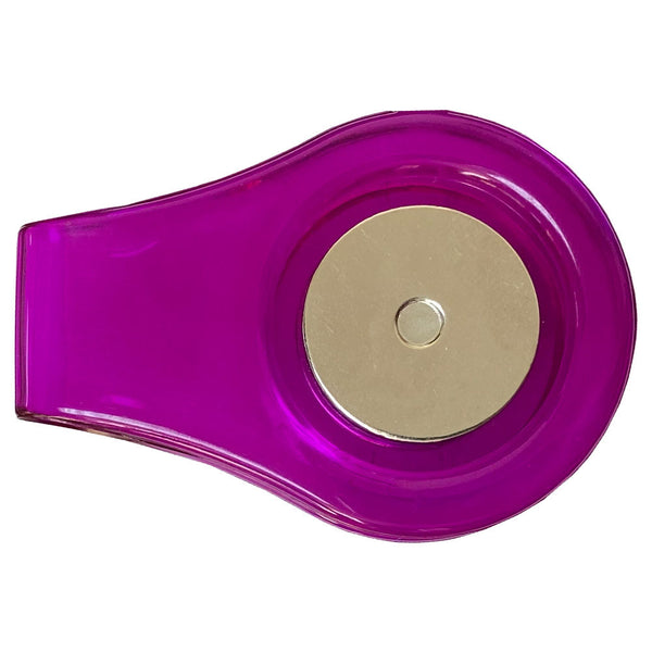 giggle golf purple magnetic clip for ball marker