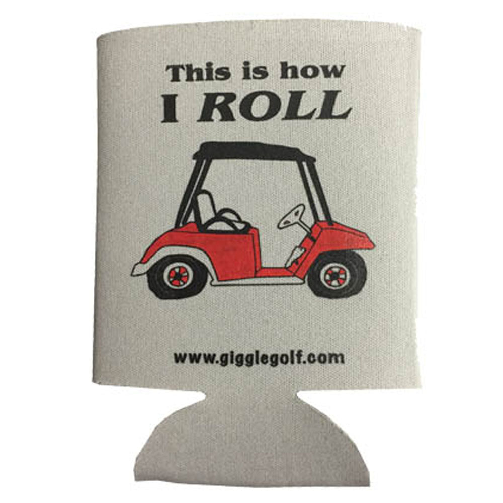 this is how i roll grey foam can cooler sleeve