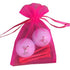 19th hole pink martini golf balls with wooden golf tees