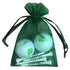 four leaf clover golf balls with four wooden golf tees
