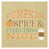pumpkin spice and everything nice cocktail napkins
