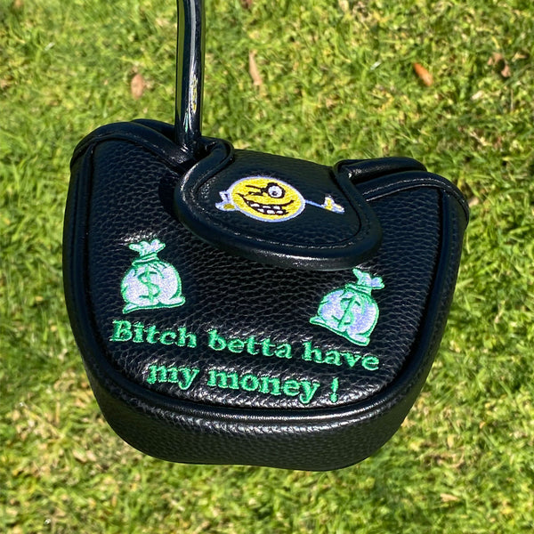 Giggle Golf Get In The Hole Bitch Mallet Putter Cover Back Design