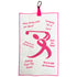 Giggle Golf Pink Ribbon Breast Cancer Awareness Waffle Golf Towel