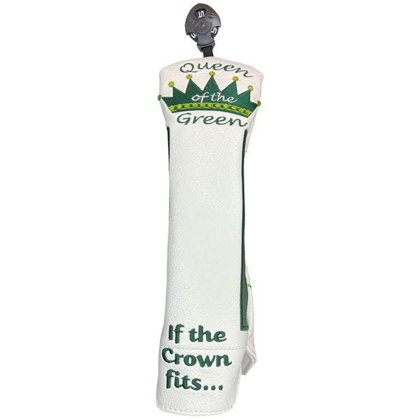 Giggle Golf Queen Of The Green Rhinestone Utility Head Cover