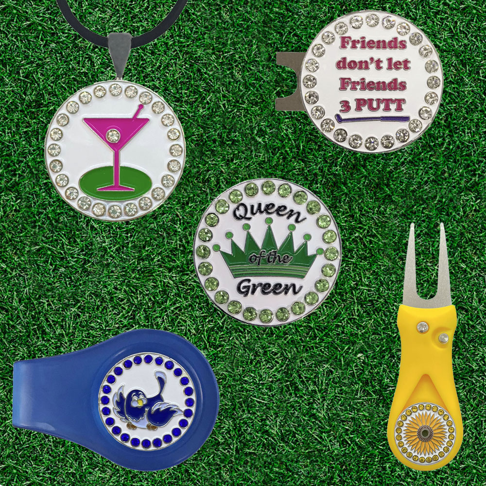 Bling Golf Ball Markers