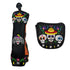 Giggle Golf Sugar Skulls Golf Club Cover Set - Mallet Putter Cover & Utility Head Cover