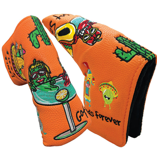 Giggle Golf Fiesta Magnetic Blade Putter Cover