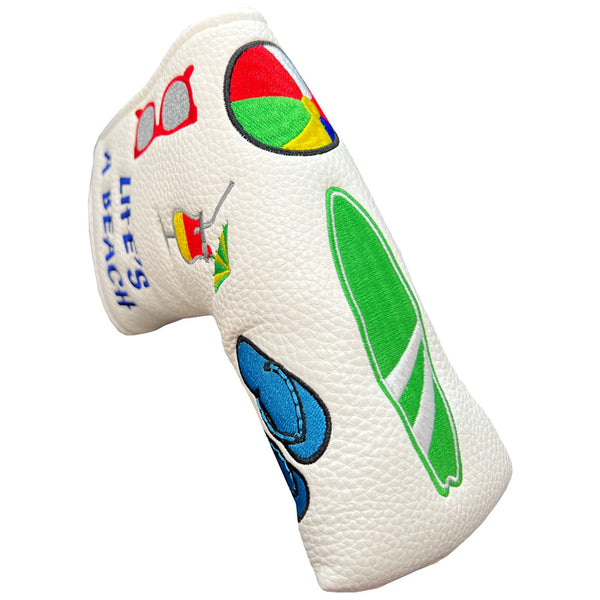Giggle Golf Life's A Beach Blade Putter Cover