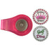 Giggle Golf Pink Magnetic Clip With A Bling Golf Diva and A Bling Pink Queen Of The Green Ball Marker
