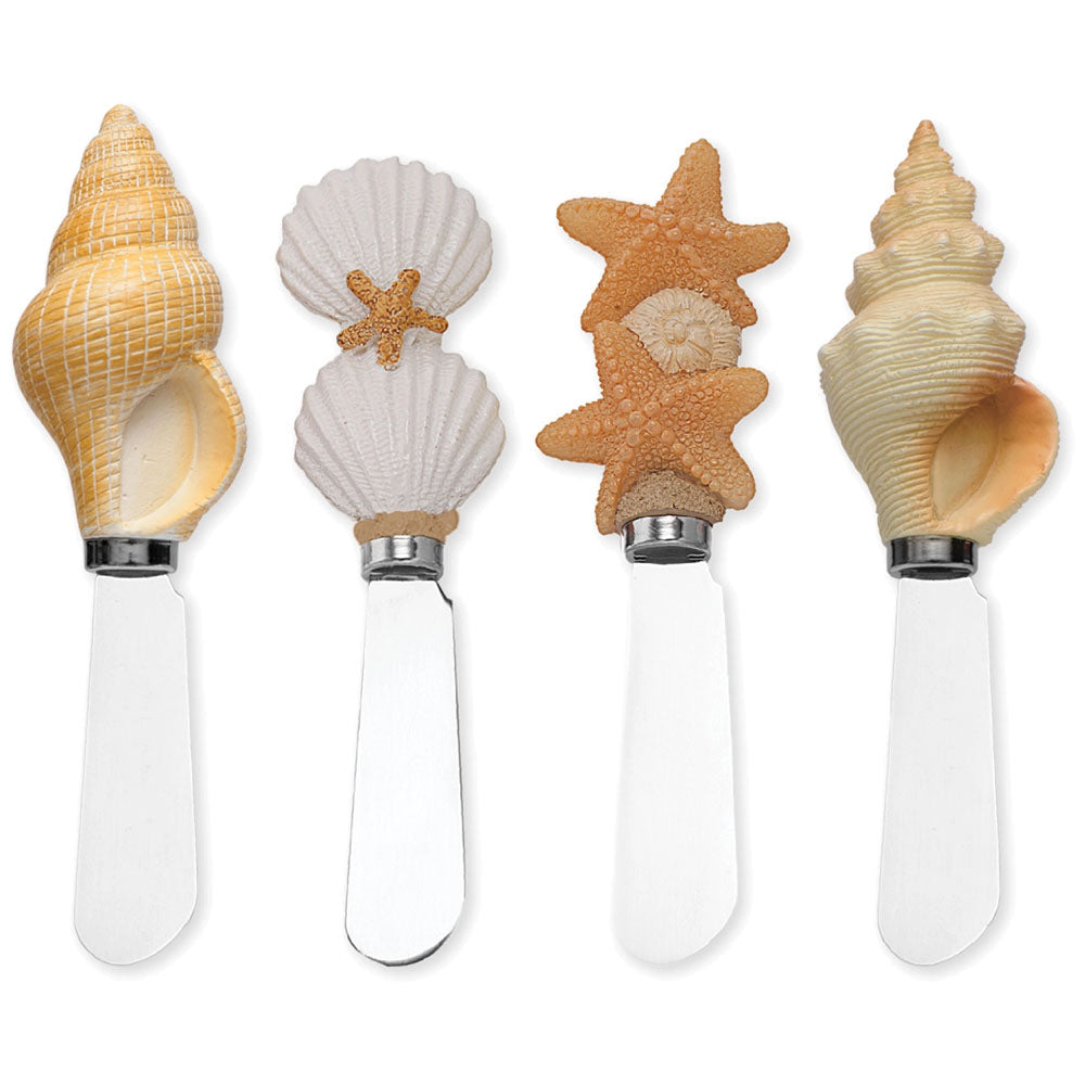 Sea Shells Cheese Spreader Set