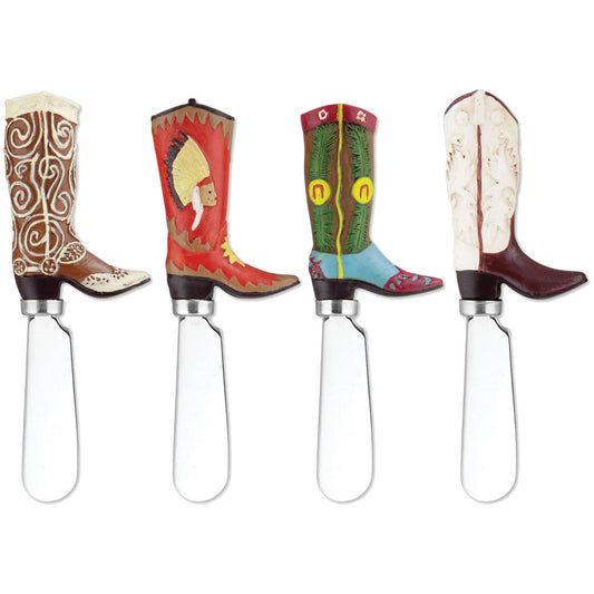 Wetsern Boots Cheese Spreader Set