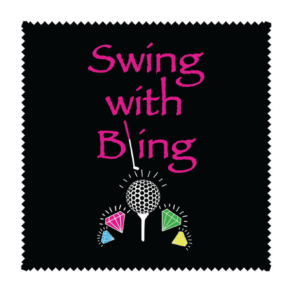 Giggle Golf Swing With Bling Cleaning Cloth