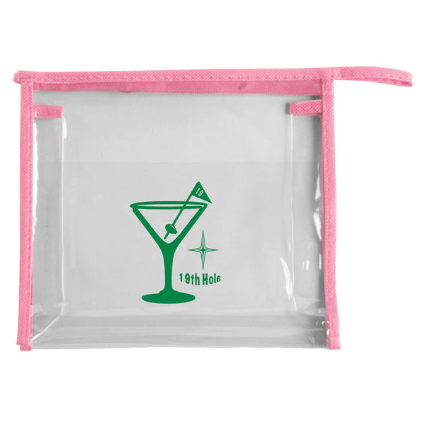 Giggle Golf 19th Hole Clear Travel Carrier Bag