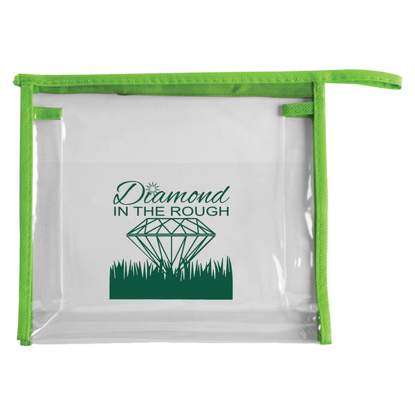 Giggle Golf Diamond In The Rough Clear Travel Carrier Bag