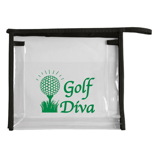 Golf Diva Clear Travel Carrier Bag, Giggle Golf