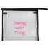 Giggle Golf Swing With Bling Clear Travel Carrier Bag