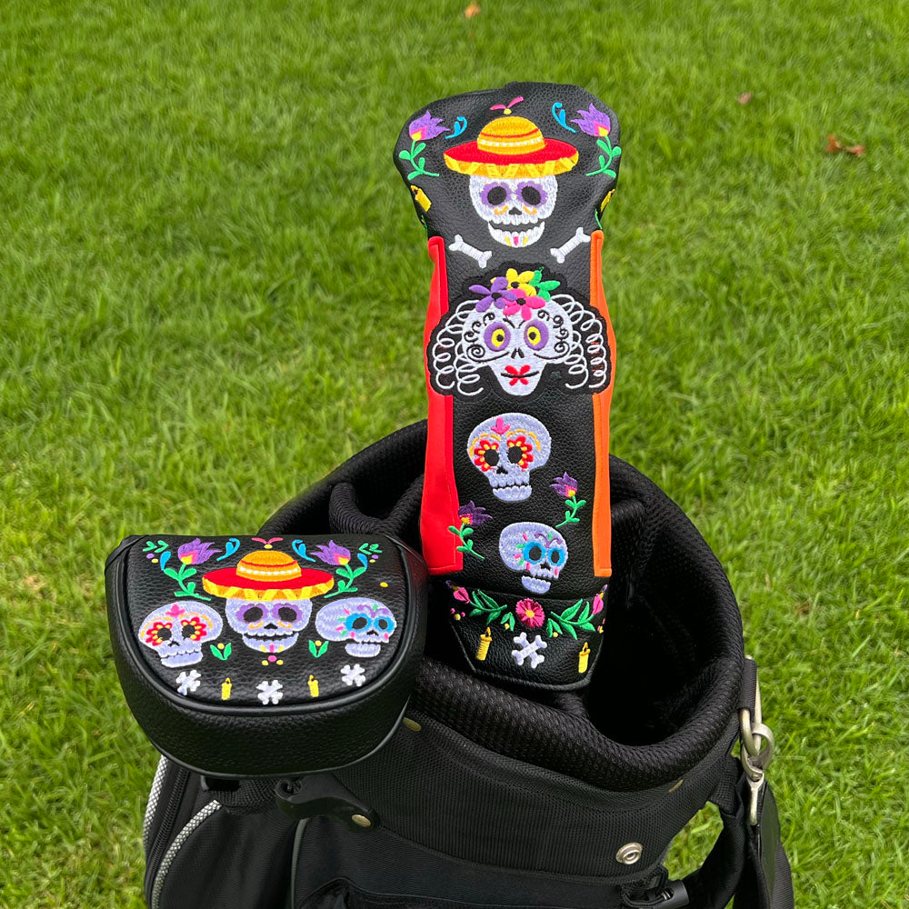 Sugar Skulls Golf Club Cover Set - Mallet