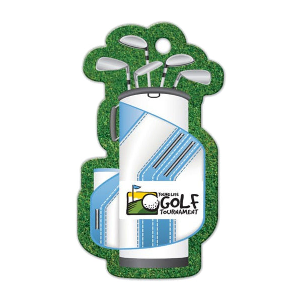 Giggle Golf Customizable Plastic Golf Bag Luggage Tag