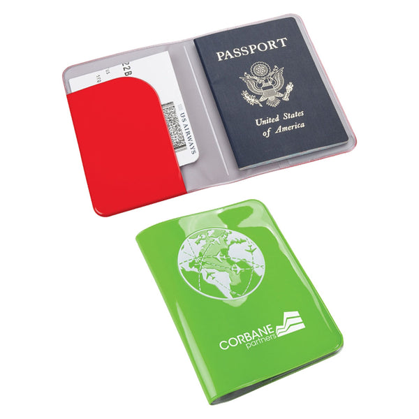 Giggle Golf Customizable Vinyl Passport Cover, Perfect For Around The World Golf Tournaments
