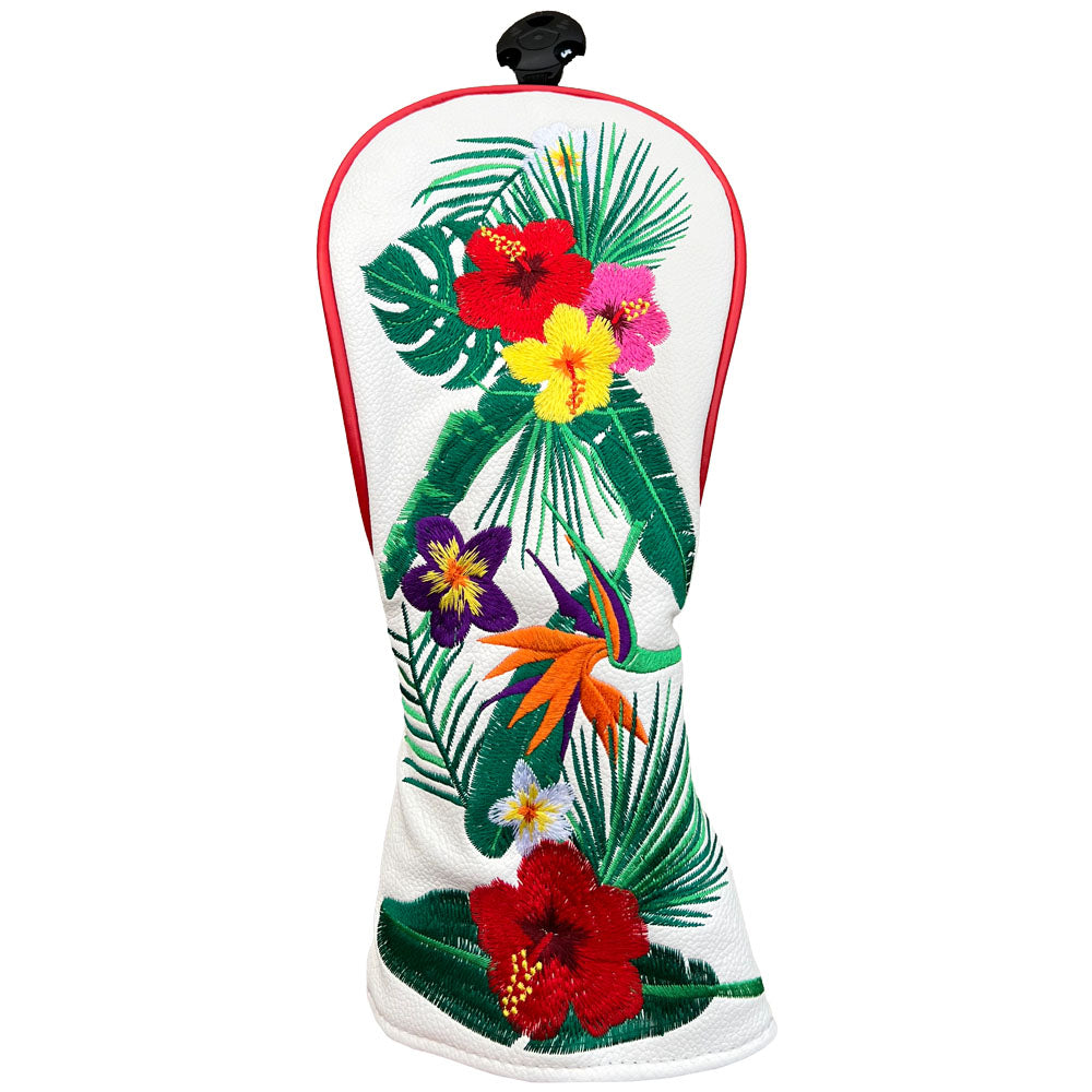 Tropical Floral Women’s Fairway Head Cover