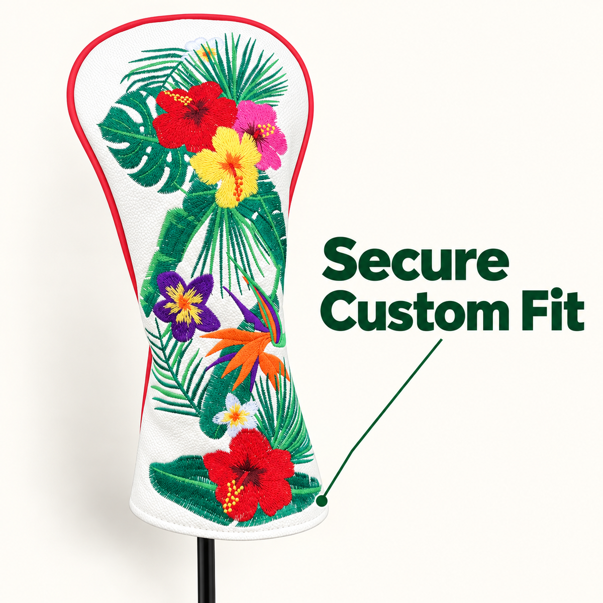 Tropical Floral Women’s Fairway Head Cover