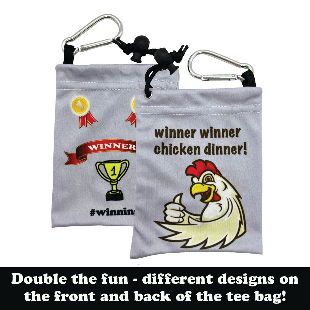 Winner Winner Chicken Dinner (Grey) Tee Bag