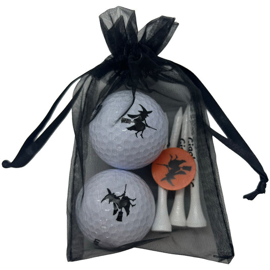 Witch Golf Ball & Tee Pack