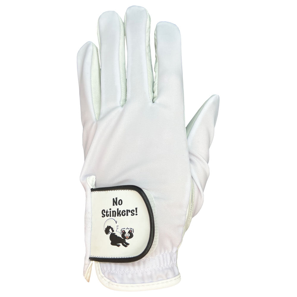 Giggle Golf Men's No Stinkers (Skunk) Leather Golf Glove