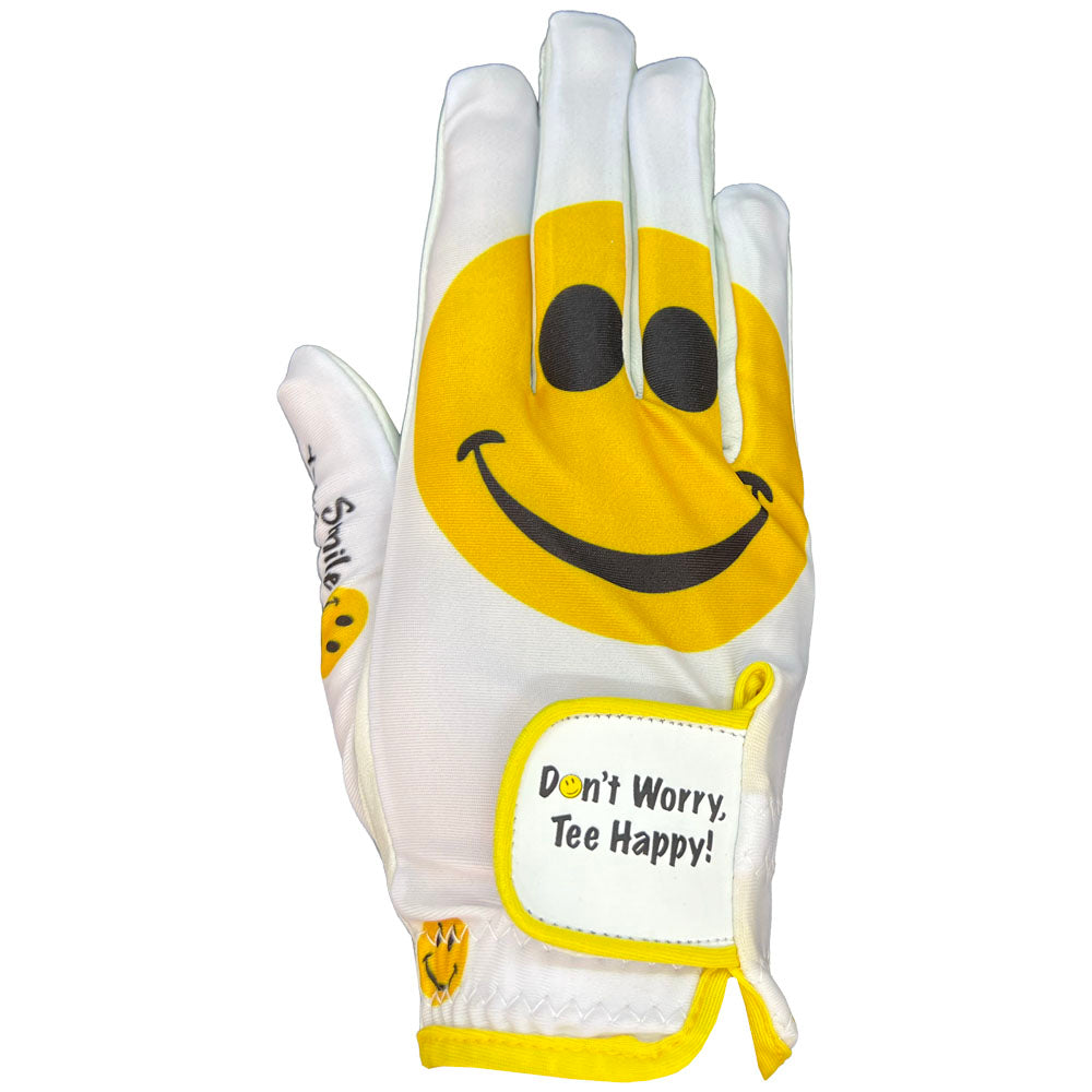 Women's Golf Glove Happy Face