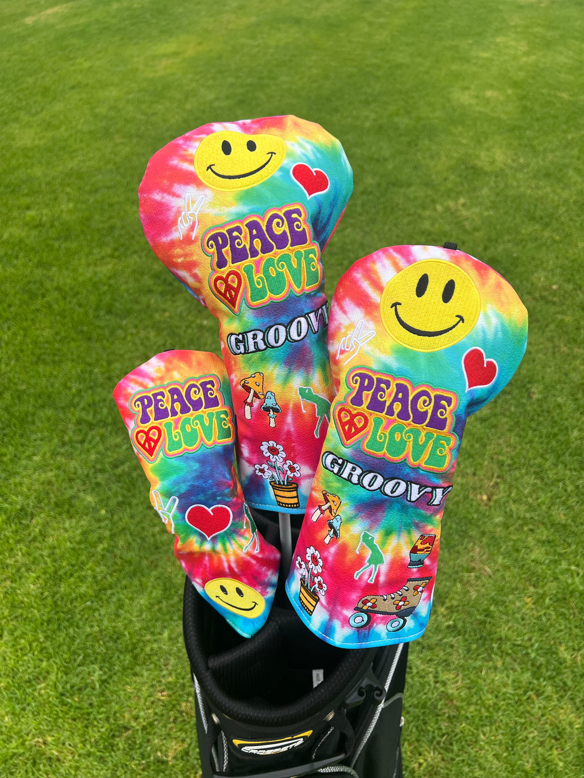 Groovy Tie-Dye Women’s Driver Head Cover