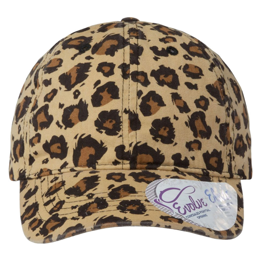 Infinity Her Leopard Print Ponytail Hat