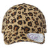Giggle Golf Infinity Her Leopard Print Ponytail Hat