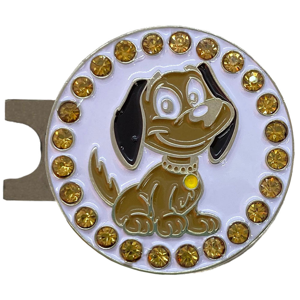 Bling Dog Golf Ball Marker