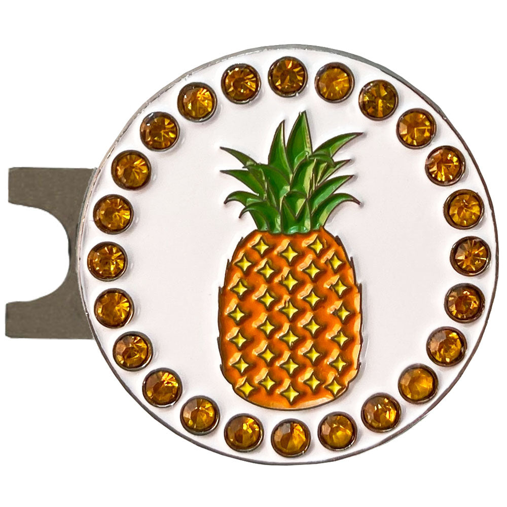 Bling Pineapple Golf Ball Marker