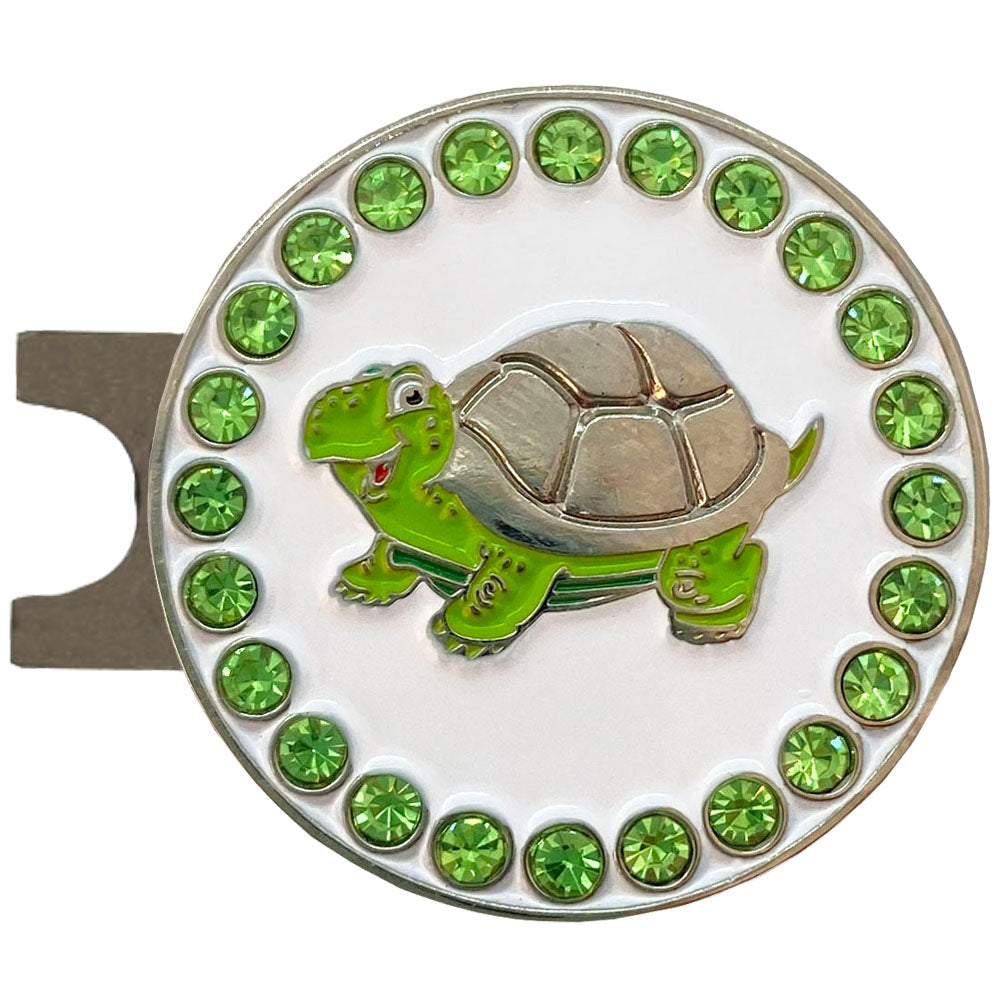 Bling Turtle Golf Ball Marker