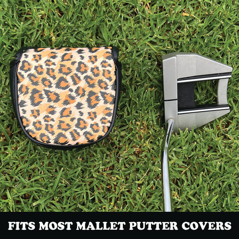 Wild About Golf Mallet Putter Cover