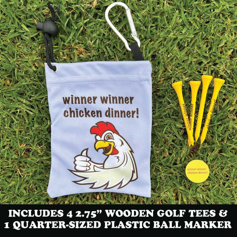 Winner Winner Chicken Dinner (Grey) Tee Bag