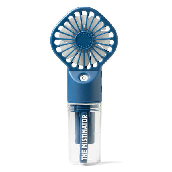 The Mistinator Rechargeable Water Fan - Navy Blue