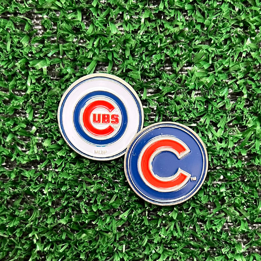 Chicago Cubs Double Sided Ball Marker Only